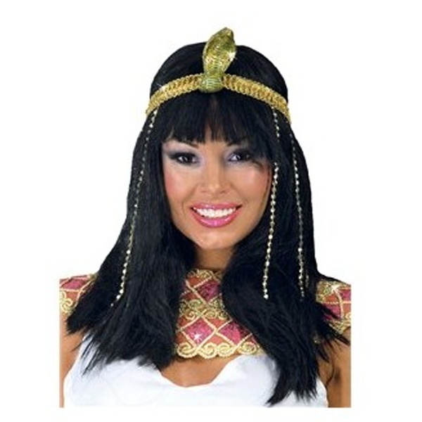Paruka Kleopatra s čelenkou 5F 4778 Gu