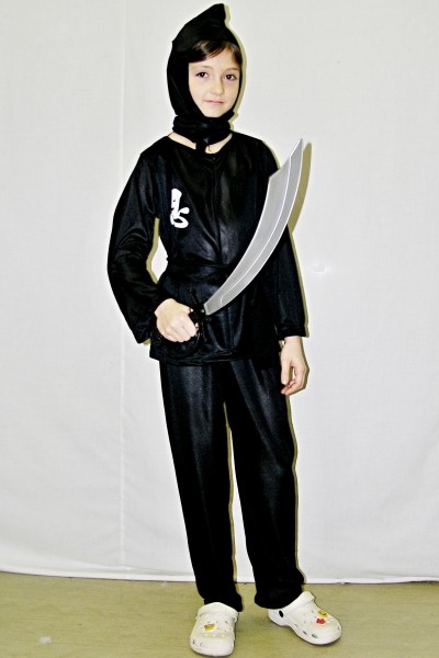 Kostým černý Ninja