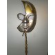 Maska stříbrnozlatá 21101-Li