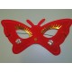 Škraboška červený motýl 2025A-Li