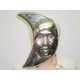 Maska stříbrná měsíc 5118 L - B - Wi