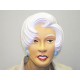 Maska žena s bílými vlasy 5437 U -A-Wi