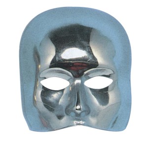 Maska stříbrná 00144 -Wi