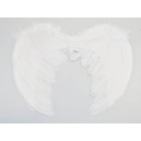 Křídla bílá, péřová mini 1320 - Li